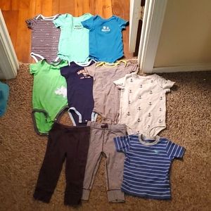 Carter's Baby Boy 18 Months Clothing Bundle